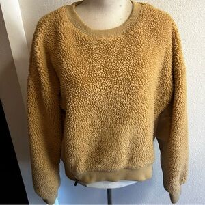 Backcountry pullover fleece teddy bear style sz XL good condition